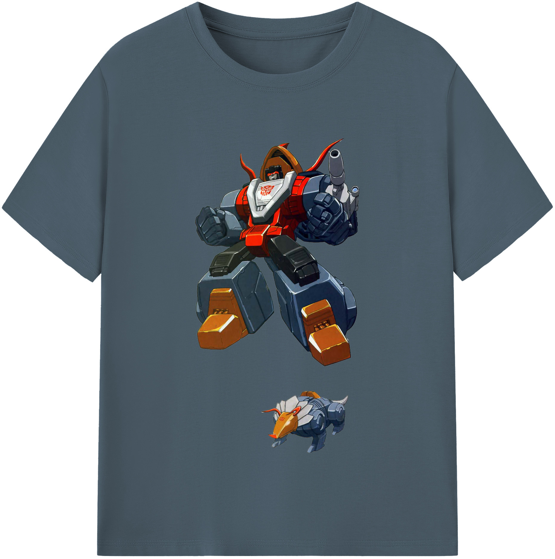 （画像用）  綿100％半袖Tシャツ（フロントプリント）